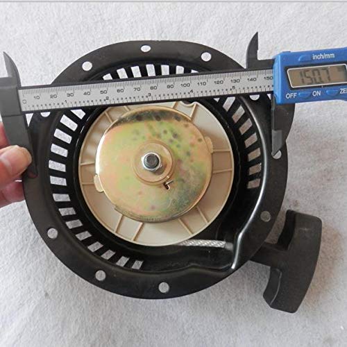 Herramientas para exteriores KIT de arranque y taza de retroceso L40 para YANMAR L48 211CC, cubierta de arranque por cuerda diésel, mango de agarre de cuerda de resorte, conjunto de timón Piezas de re