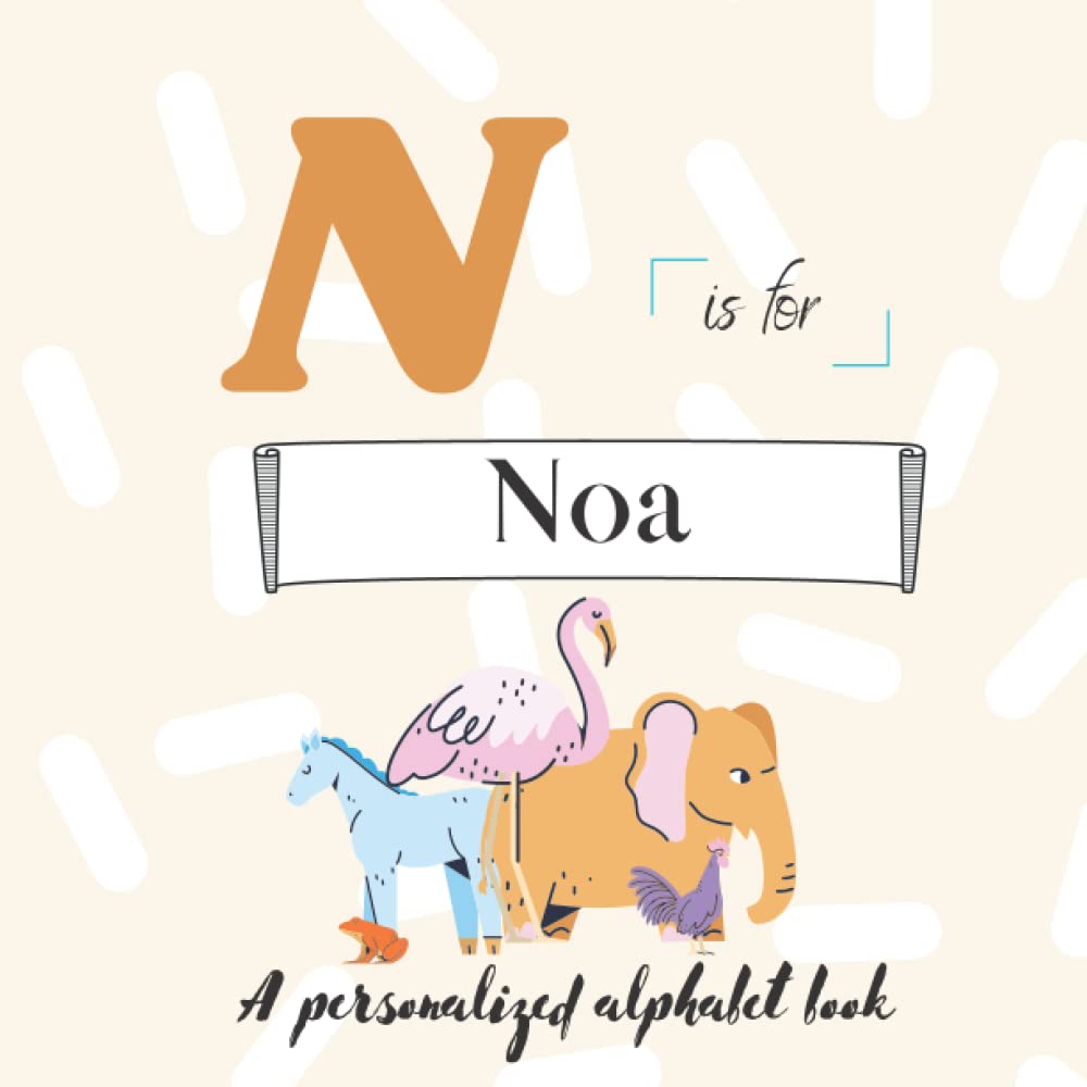N is for Noa: A Custom Alphabet Book Personalized With Your Name