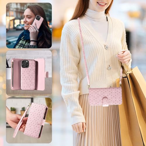 Coque iPhone 16 Pro Max Asuwish ZSZXCX US Rose finition premium élégante