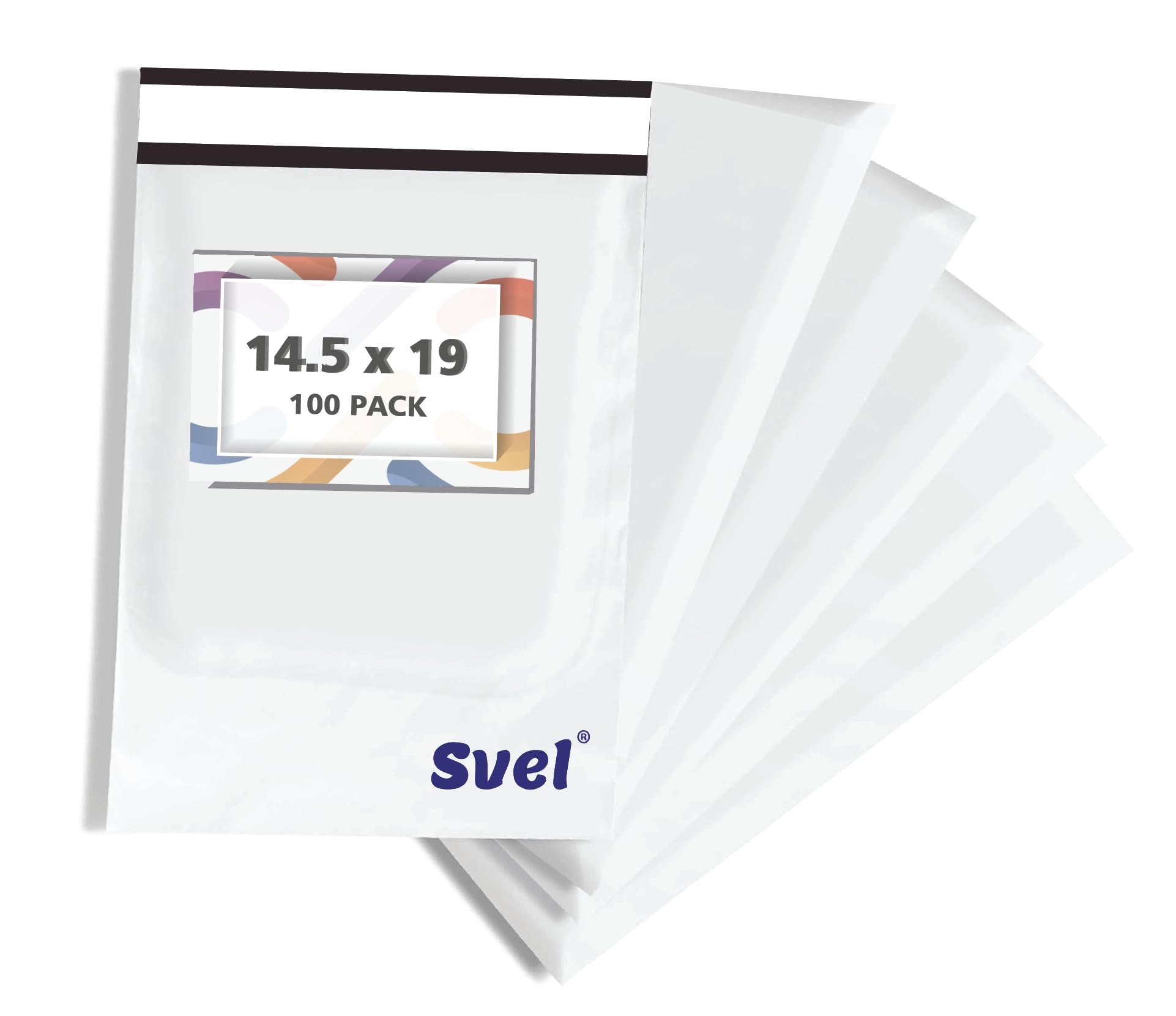 Poly Mailers, Poly Bags for Non-Fragile Items, Shipping Bags, Mailing Envelopes with Self Seal Adhesive Strip, Shipping Bags, Water-proof and