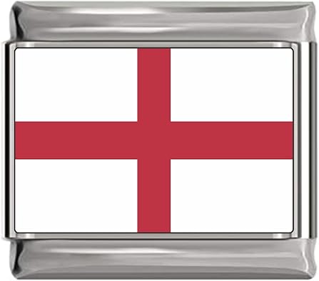 NewCharms England Flag Italian Charm