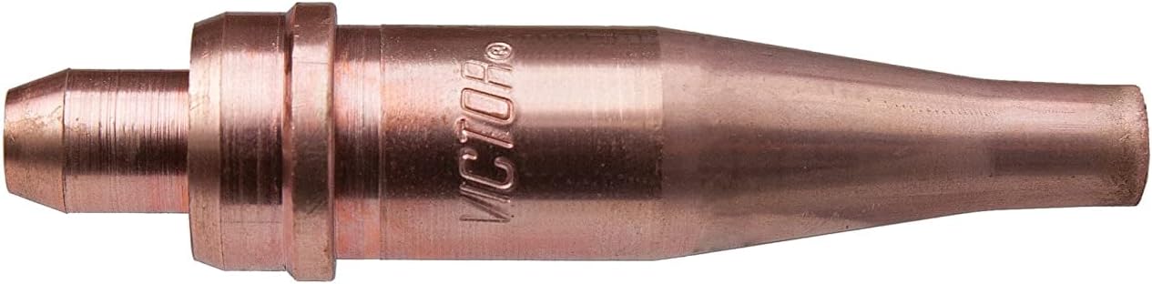 Victor Technologies 0330-0014 Series 1 Type 101 Acetylene Cutting Tip, 12" Metal Thickness, Size 8