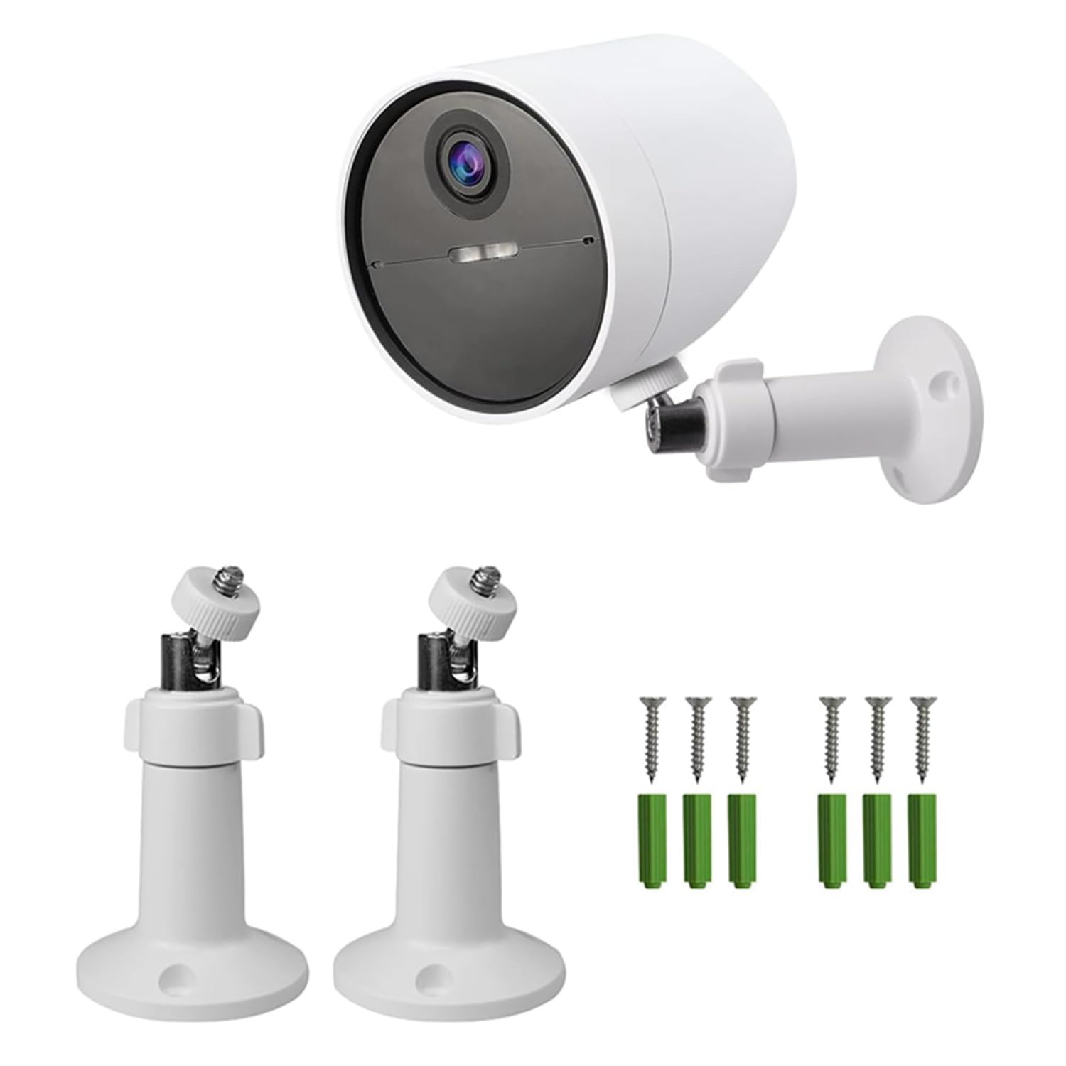 2Pack Adjustable Wall Mount for SimpliSafe Security Camera,360°Adjustable Mount Bracket for SimpliSafe Surveillance Cam, Ceiling Camera Mount with 1/4