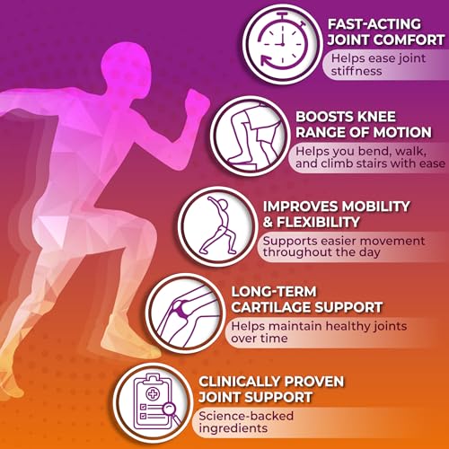 Joint Support Supplement with UC-II® & TamaFlex® – Undenatured Type II Collagen, Turmeric & Tamarind for Joint Health, Flexibility & Mobility – Natural Cartilage Support – Glucosamine-Free Capsules - Image 5