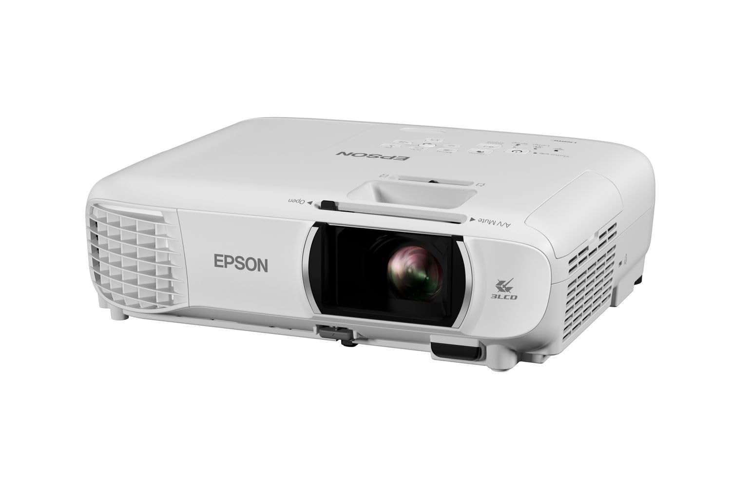 Epson EH-TW750 3LCD, Full HD, 3400 Lumens, 300 Inch Display, Wi-Fi Miracast, Home Cinema Projector - White