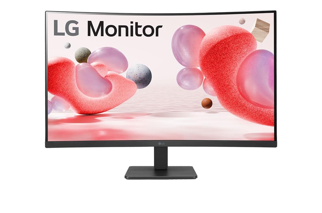LG 32MR50C-B.AEU Ecran PC bureautique 32" - Dalle VA résolution FHD (1920x1080), 5ms GtG 100Hz, NTSC 72%, AMD FreeSync, inclinable