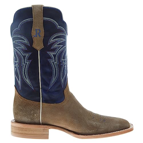 Men's Café Boar Square Toe 11in Bone Sinatra Top Cowboy Boot4