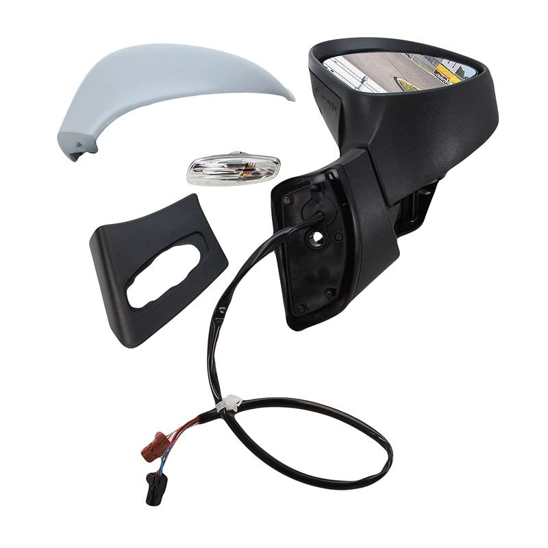 1x Specchio retrovisore elettrico sinistro riscaldato con | Compatibile con: PEUGEOT 207, 207 CC, 207 SW