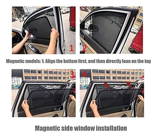 Parasole Auto Parasole pieghevole impermeabile per auto, protezione UV per parabrezza e finestrini posteriori per Mitsubishi COLT 2007-2012 Tendine Parasole