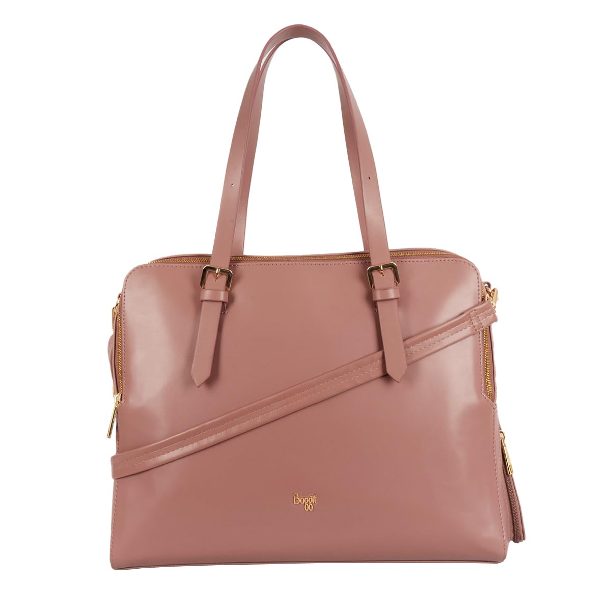 Baggit Women Pink Laptop Handbag Large Size | Ladies Office Work Bag (B0CK89DSSY) Amazon Price History, Amazon Price Tracker