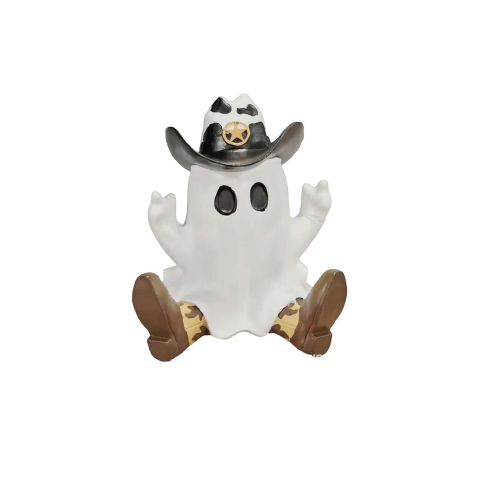 Xjdzineq Specter Tabletop Decoration Halloween Statue for Outdoor Indoor Shelf Funny Tabletop