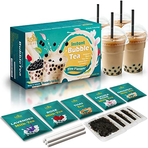 Fusion Select 5 Pack Authentic Tea Flavors Sakura, Lavender, Rose...