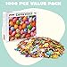 JOYIN Easter 1000 Pieces Jigsaw Puzzles (30 x 24 inches) Eggs Theme Puzzles, Easter Educational Party Favors Plush Basket for Kids and Adults of All Ages.