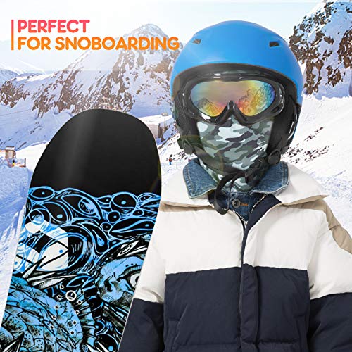 Venswell Kids Balaclava Windproof Ski Mask Winter Face Warmer for Cold Weather Boys Girls2