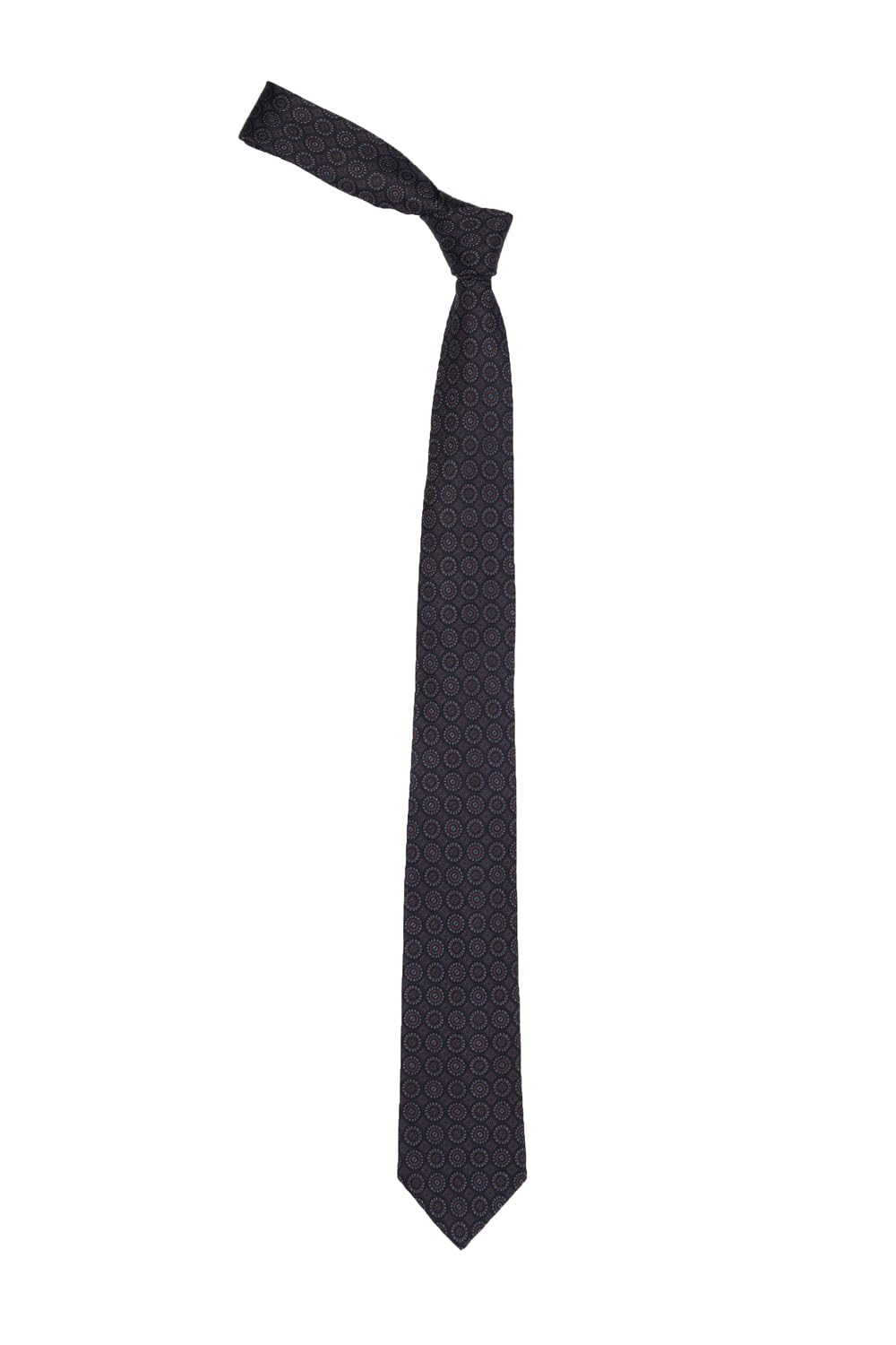 peter england Men Black Embroidered Tie-picture-36