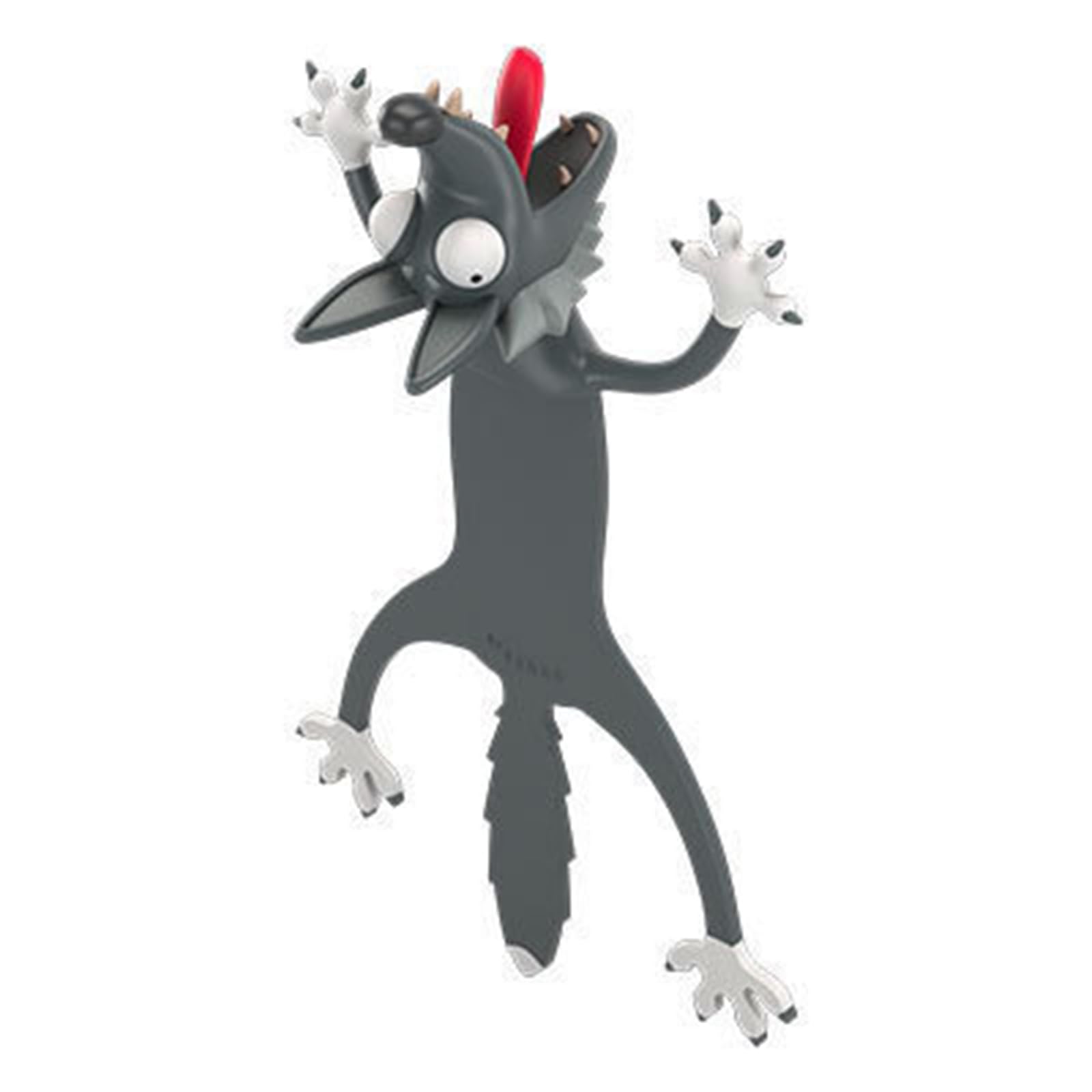 Marcapáginas 3D de animales de dibujos animados 3D, estéreo, locos, marcadores de lectura de animales aplastados, papelería para niños, estudiantes y amantes de los libros, regalos de lectura,