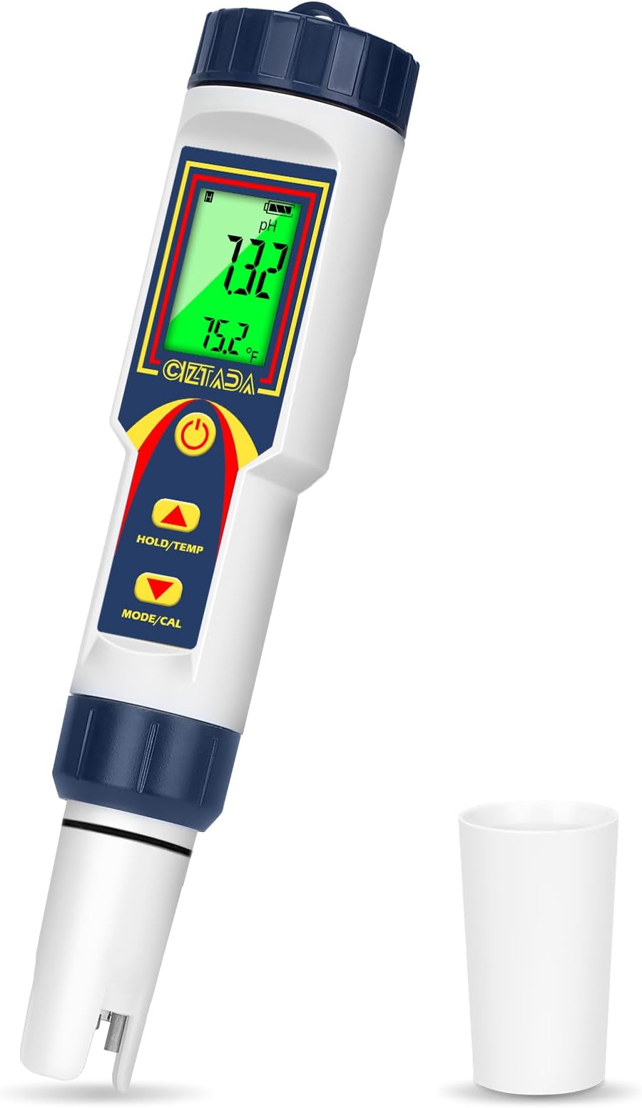 pH Meter for Water 4 in 1 pH EC TDS Temp Meter for Hydroponics PPM and EC Water Tester Digital pH PPM Meter for Nutrients Growing Hydroponics Gardening DWC hydroponics System
