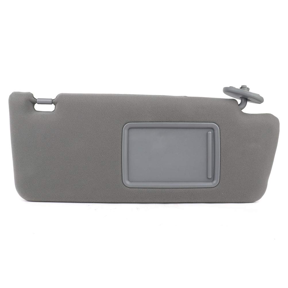 ASAPE Sun Visor Without Sunroof Left & Right Sides Compatible with for Tacoma 2005-2014, Sun Visor for Car Replacement 74320 35C10 B0,74320 04181 B1 (Gray)