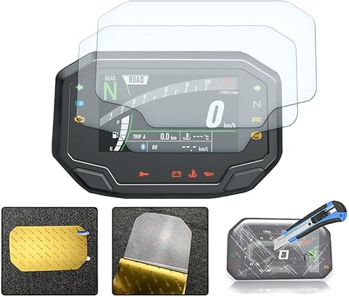 Miniatura 4 de ESyem Motorcycle Screen Protector, For K&awasaki Ninja 1000SX Z900 Z 900 2020 Motorcycle Cluster Scratch Protection Film Instrument Speedometer