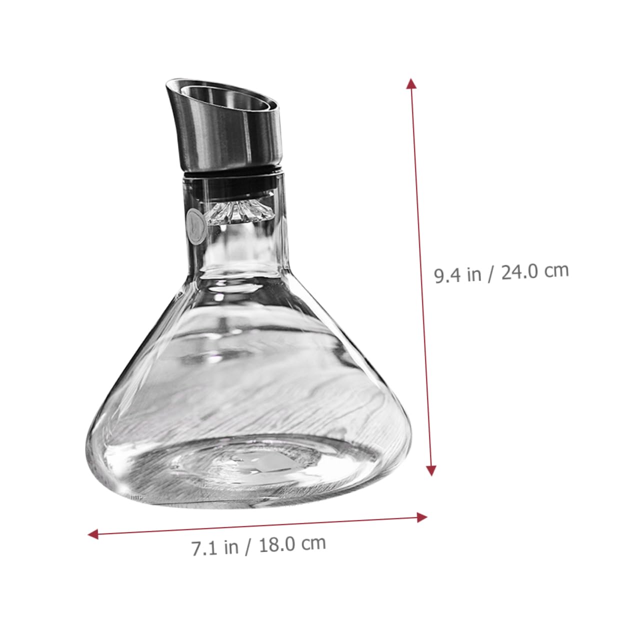 Cabilock Decantador De Vino De Borosilicato Para Bodas Jarra De Vino Para Fiestas
