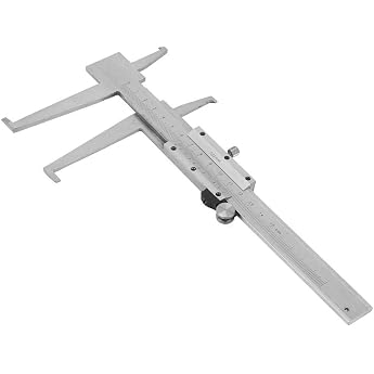 Vernier Calliper 9-150 mm Carbon Steel Inner Groove Vernier Caliper Internal Micrometer Ruler Measuring Tool for Machining Measuring the Inner Diameter of the Inner Hole