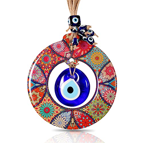 BCS Mandala Evil Eye Decor Home Wall Hanging 5.1'...