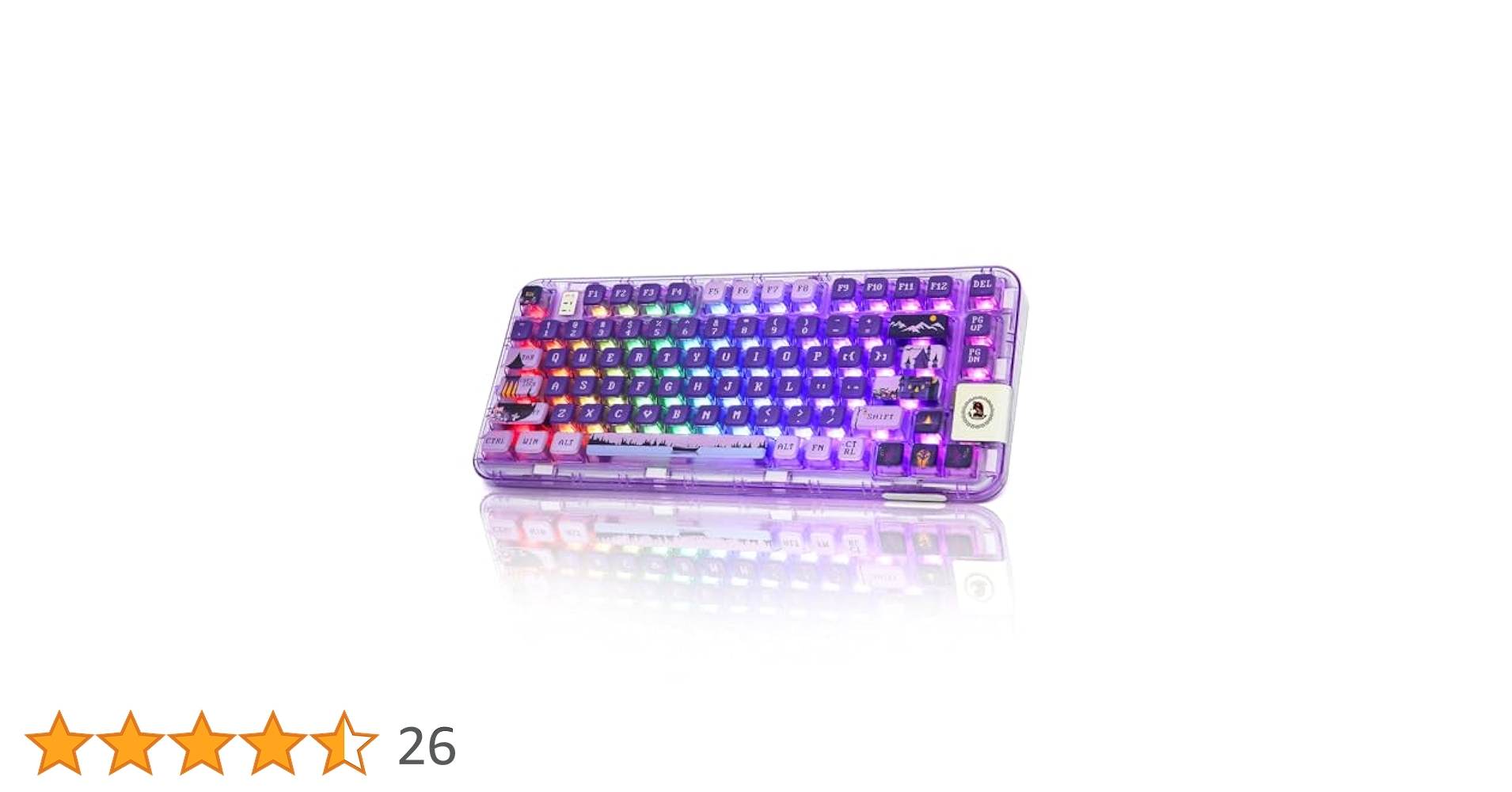 YUNZII CK75 Gaming Keyboard, Wireless Hot Swappable