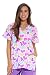 Just Love Women's Scrub Tops / Scrubs - Small - White Ribbon Heart