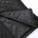 Bienzoe Women Quilted Casual Vest: Lightweight Sleeveless Jacket Black L