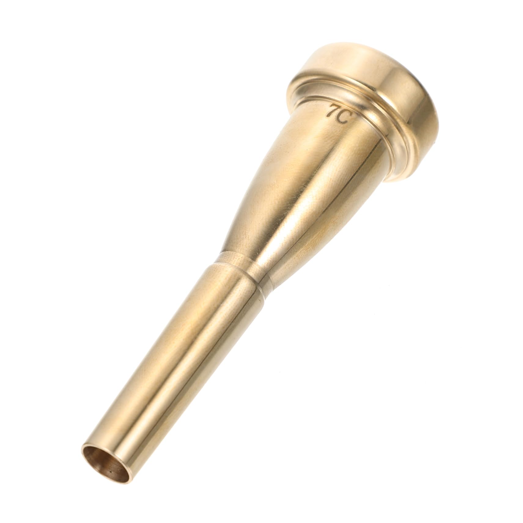 LIFKOME Practical Trumpet Mouthpiece Durable Plated Replacement for Beginners and Professionals Smooth Finish Excellent Material for Music Enthusiasts