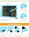 SplashNSpray Writing Tablet, 2pack LCD Drawing Tablet for Kids, Colorful Toddler Doodle Board, Erasable Reusable Electronic Drawing Pads, Educational and Learning Toy for 3+ Years Old Kids 8.5inch