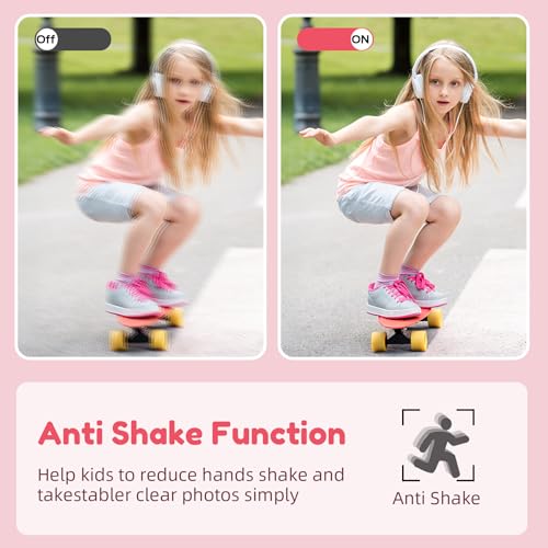 Image of Digital Camera, FHD 4K Digital Point and Shoot Camera with 16X Zoom Anti Shake, 48MP Compact Small Camera with 32GB Card for Boys Girls Kids