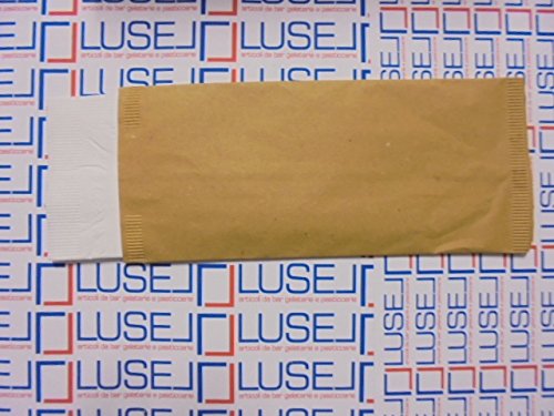 Buste Portaposate In Carta Paglia Con Tovagliolo - 100 Pezzi - Foto 14