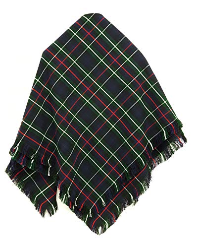 The Celtic Croft MacKenzie Tartan Homepun Shawl2