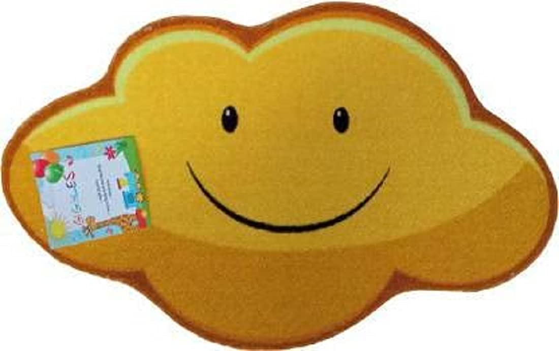 G-Mart Cloud Design Printed Doormat with Non-Skid Backing