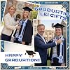 Spakon Graduation Money Lei with Cash Holder, 63 Inch 2026 Graduation Ribbon Lei with Honor Cord 2026 Grad Braided Necklace for DIY Women Men College Party Decor Supplies Grad Cash Gift(Blue, White) #4