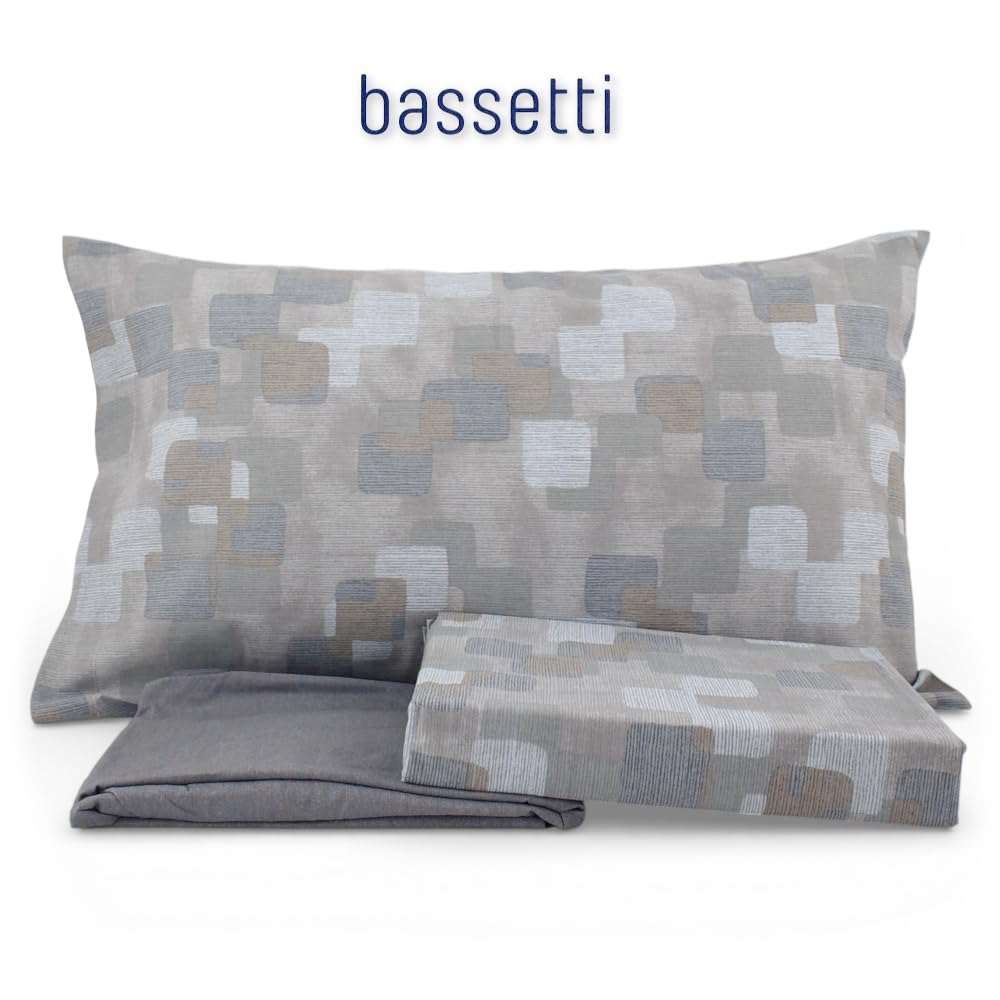 Bassetti Completo lenzuolo cotone per letto singolo (Foto 09 Gaming TOKEN G1)