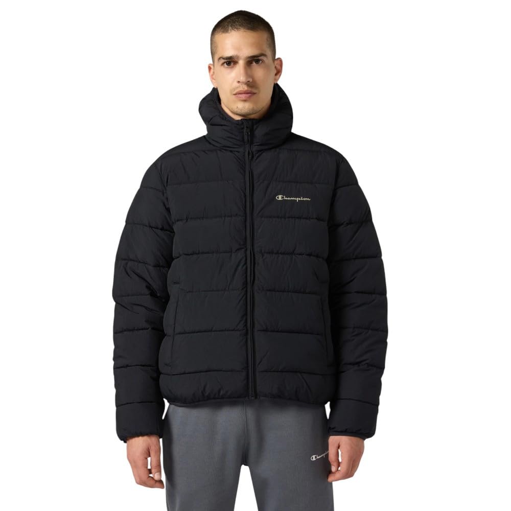 Champion Legacy Herren Gepolsterte Outdoorjacke XL Schwarz, Schwarz, XL