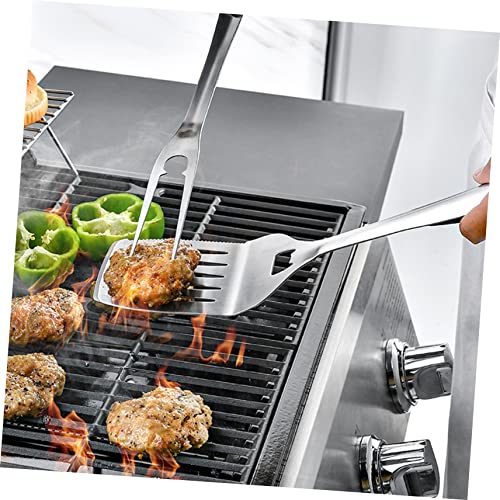 Set portátil de 2 piezas para parrilla YARNOW acero inoxidable miniatura 5