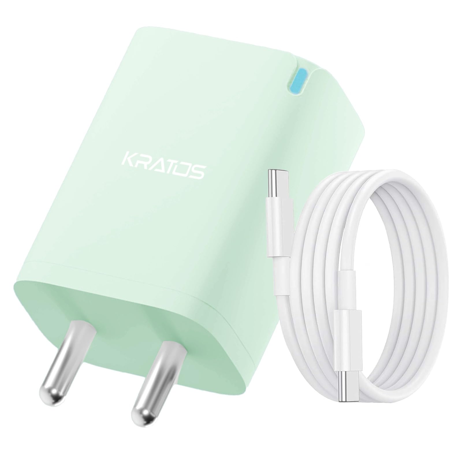Kratos Power PQ1 45 W Charger Adapter, Dual Port (USB + Type C), Supports PD Charging via Type C Port, Compatible with Smartphones, Tablets & Smartwatch, Fast Charger Type c,White — Amazon image 20