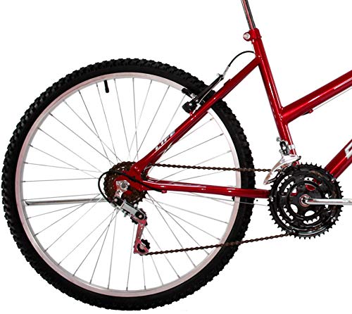 Bicicleta Aro 26 Dal'annio Bike Life Feminina 18 Marchas Vermelha