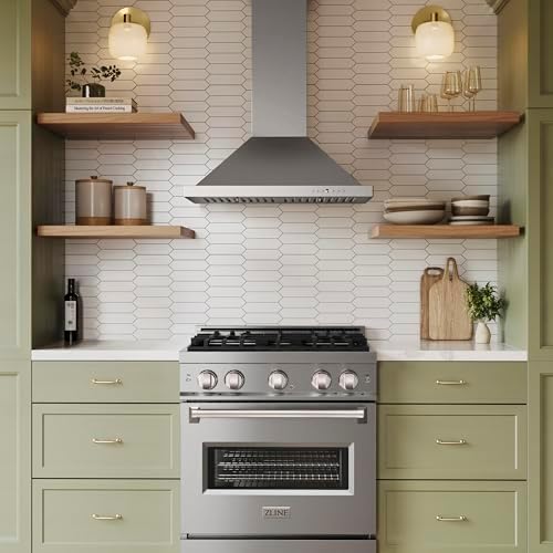 ZLINE 30" Convertible Vent Wall Mount Range Hood in Stainless Steel (KB-30) - 1