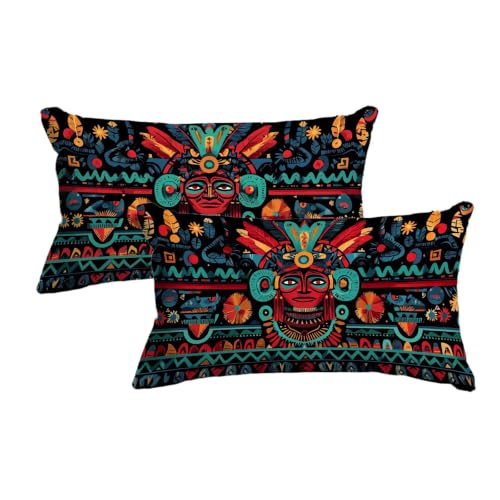 Housse de coussin de salon avec impression recto verso finition soignée - 2