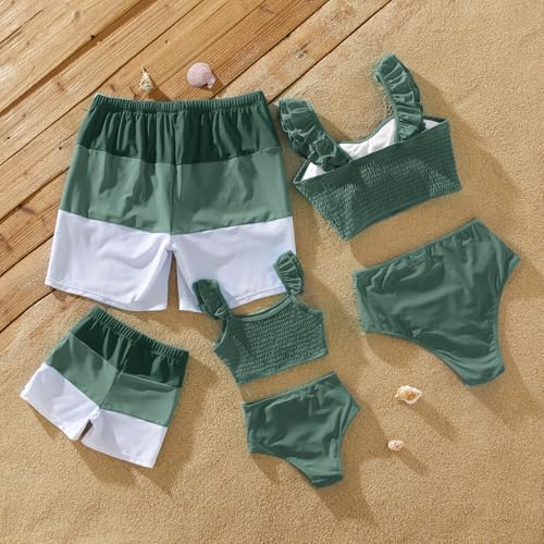 IFFEI Mommy and Me Family Matching Swimsuits Womens Bathing Suit Two Piece Bikini Sets3