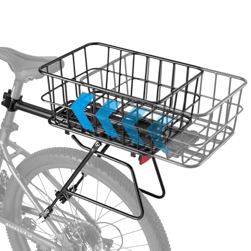 CHIMONA Rear Bike Rack With Basket