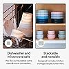 STOJO On-The-Go Collapsible Coffee Cup - 12oz / 355ml - Reusable & Foldable Silicone Travel Mug with Lid - Portable, Pocket Size - Dishwasher Safe - Eucalyptus #3