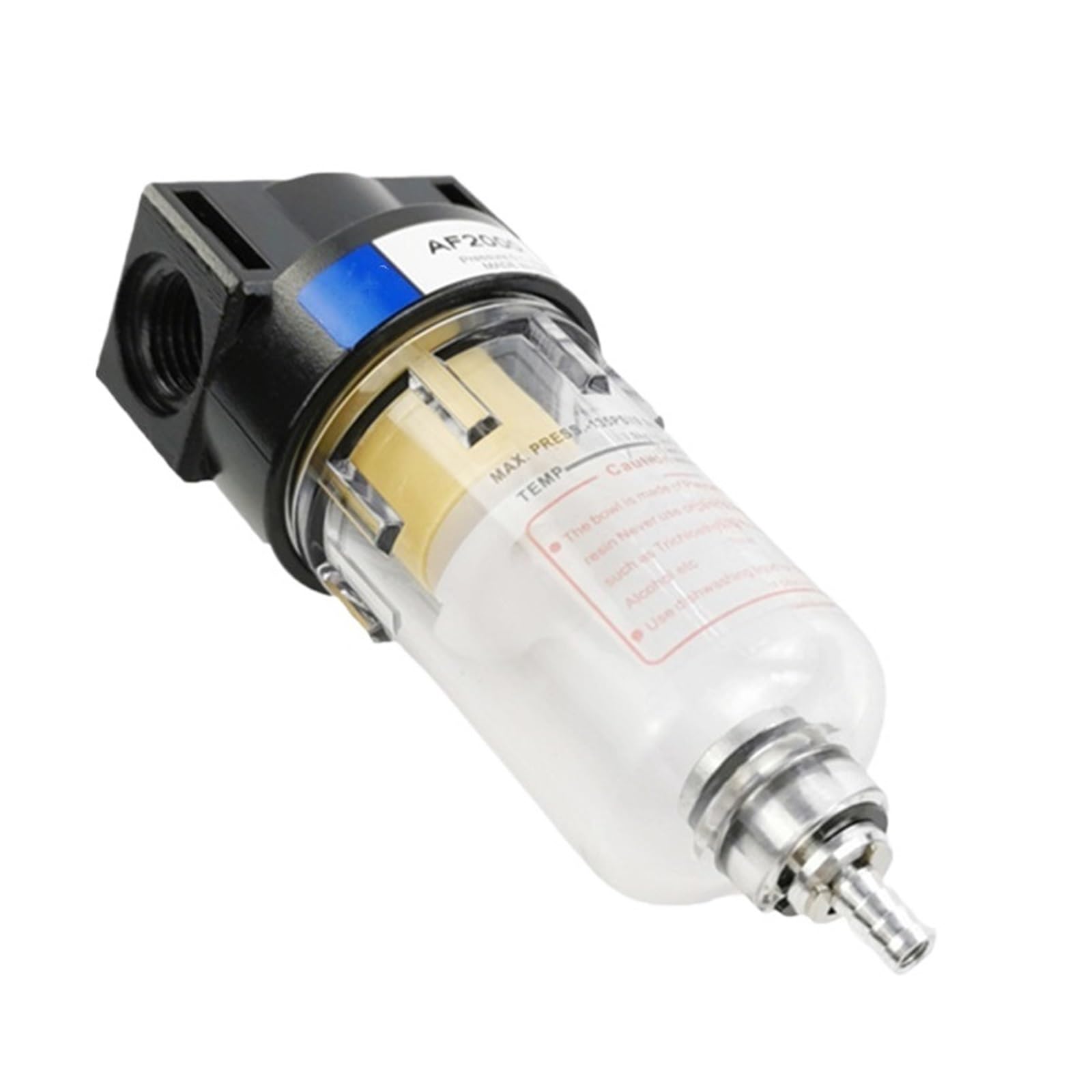 Séparateur d'humidité AF2000-02 éliminant l'eau du compresseur 1/4 de pouce