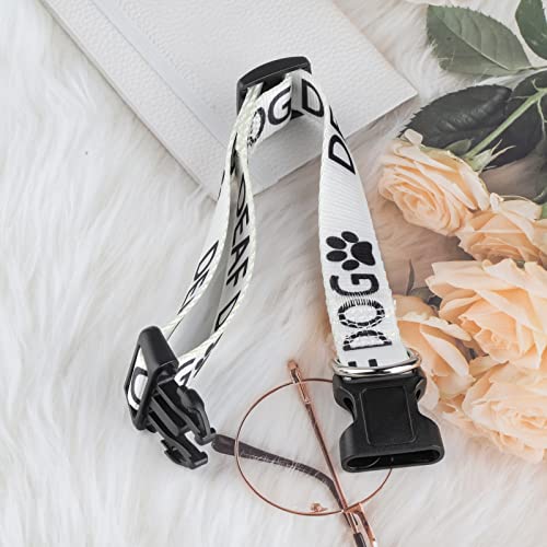 Deaf Dog Collar Deaf Dog Alerts Deaf Dogs Special Needs Dog Adjustable Dog Collar (Deaf Dog Collar) - Image 4
