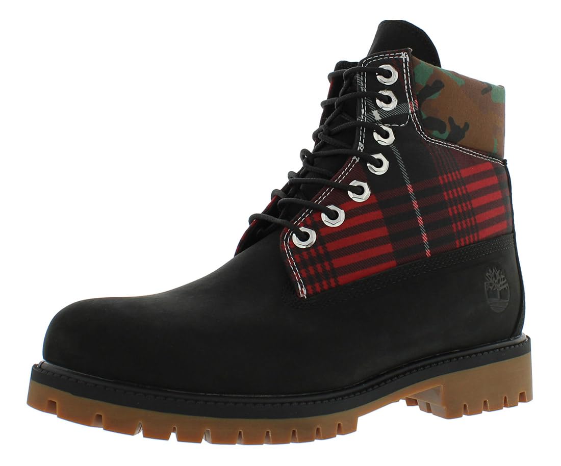 Timberland Men's 6 Inch Classic Boots in Black/Black (us_footwear_size_system, adult, men, numeric, medium, numeric_11_point_5)