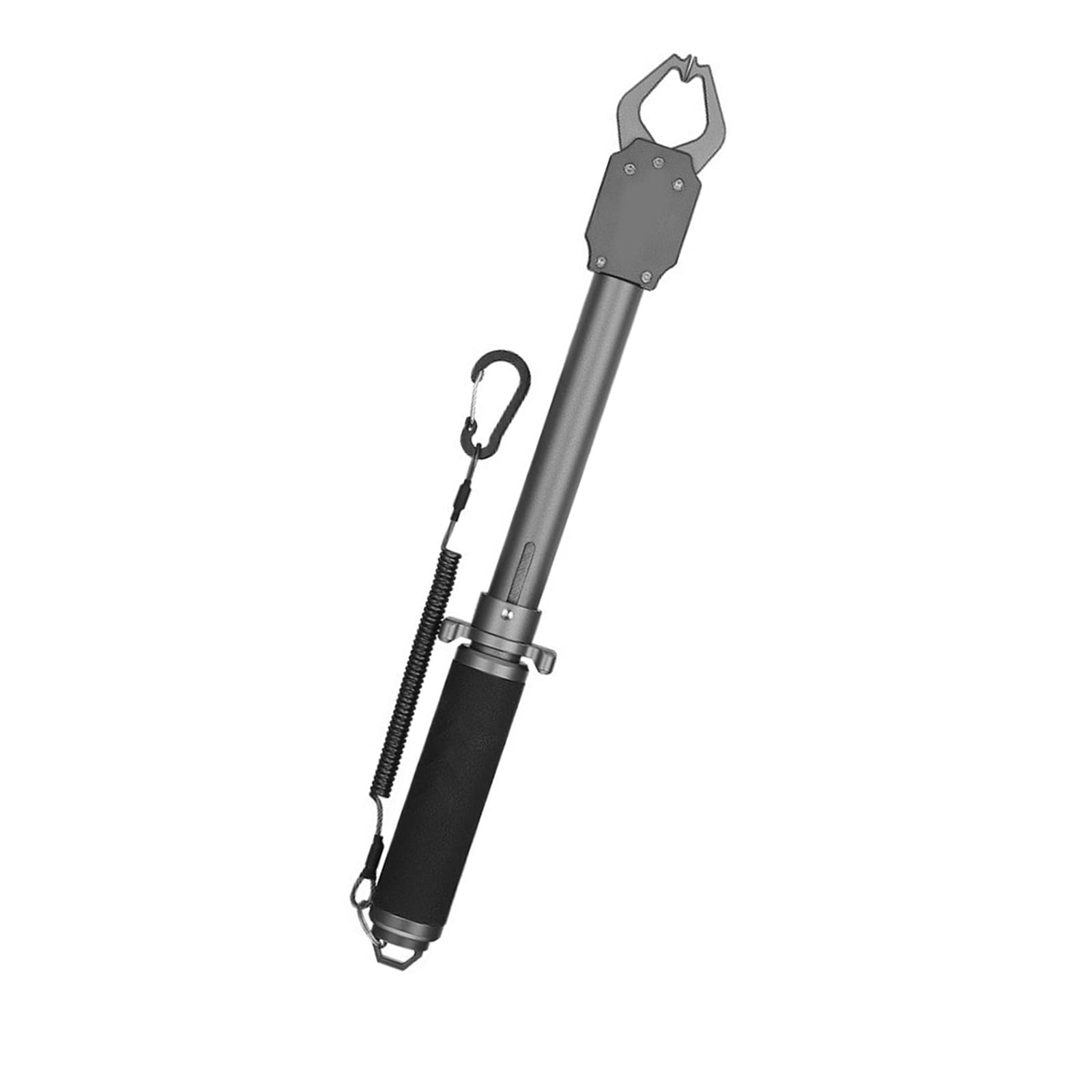 Zangen Lippengriff Fisch Controller, Aluminiumlegierungen, Fisch Lippengreifer Körperklemmen mit rutschfestem und Lanyard Angelklemme